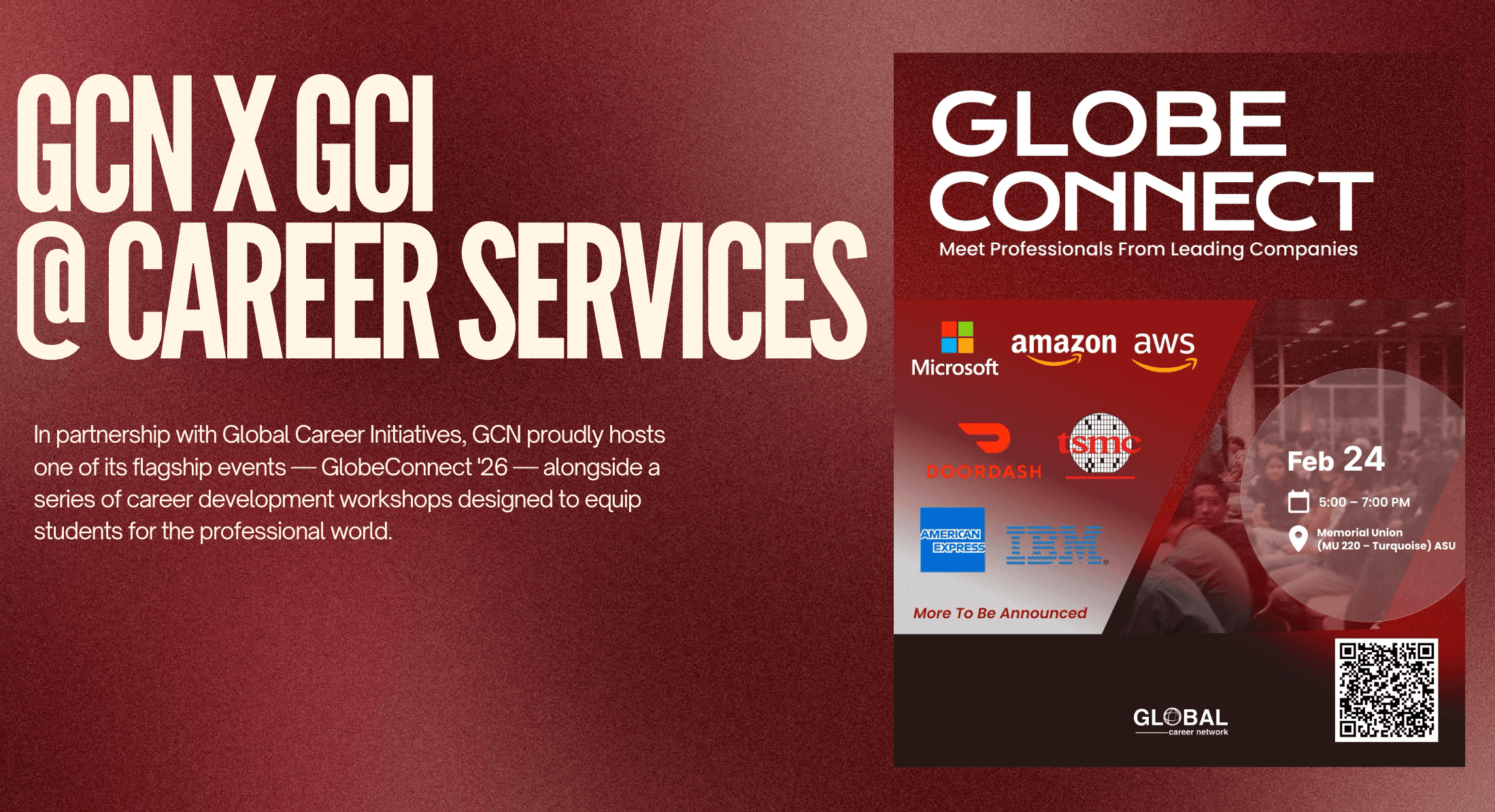 GlobeConnect 2026: Meet & Greet Talent